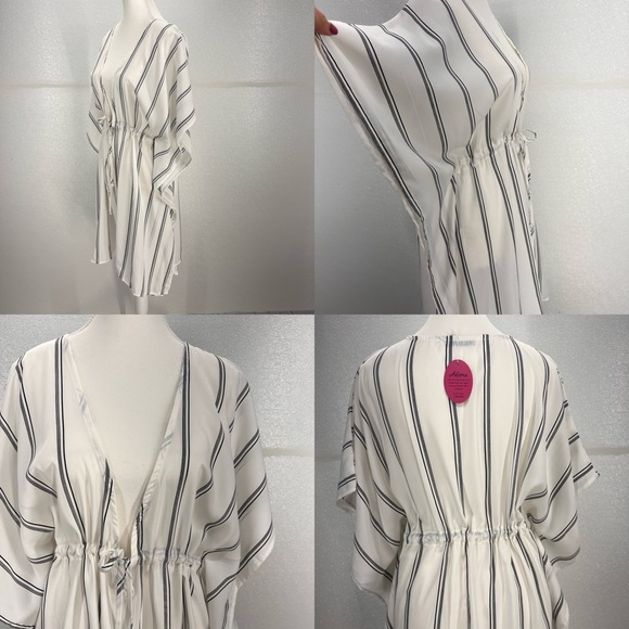 NWT Swimsuit Cover Ups for Women V-Neck Oversized Beach Bikini Cover Ups  SIZE M - Picture 13 of 16